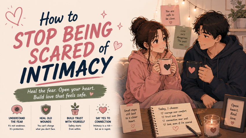 How to Stop Being Scared of Intimacy