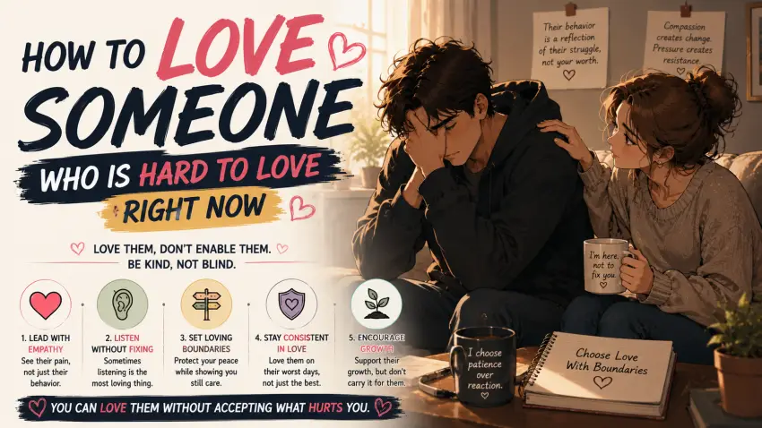 How to Love Someone Who Is Hard to Love Right Now