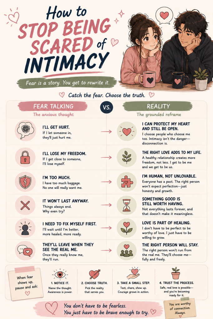 How to Stop Being Scared of Intimacy
