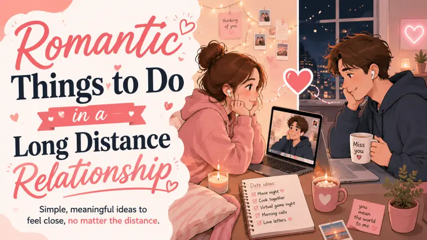 Romantic Things to Do in a Long Distance Relationship