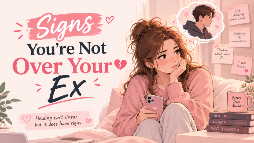 Signs You're Not Over Your Ex (Even If You Think You Are)