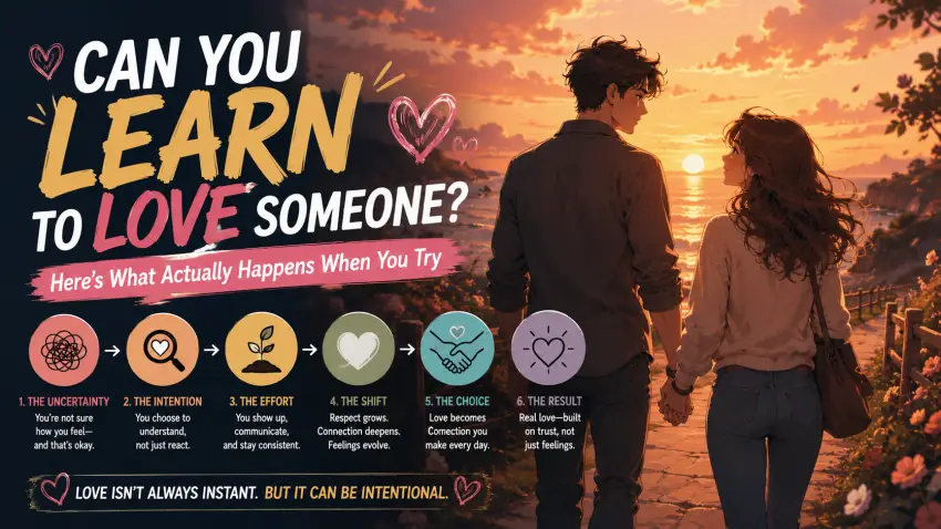 Can You Learn to Love Someone? Here's What Actually Happens When You Try