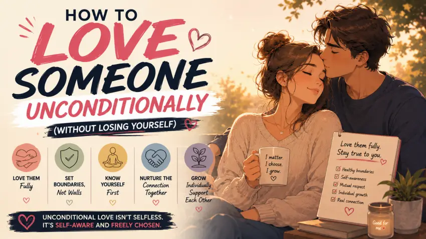 How to Love Someone Unconditionally (Without Losing Yourself)