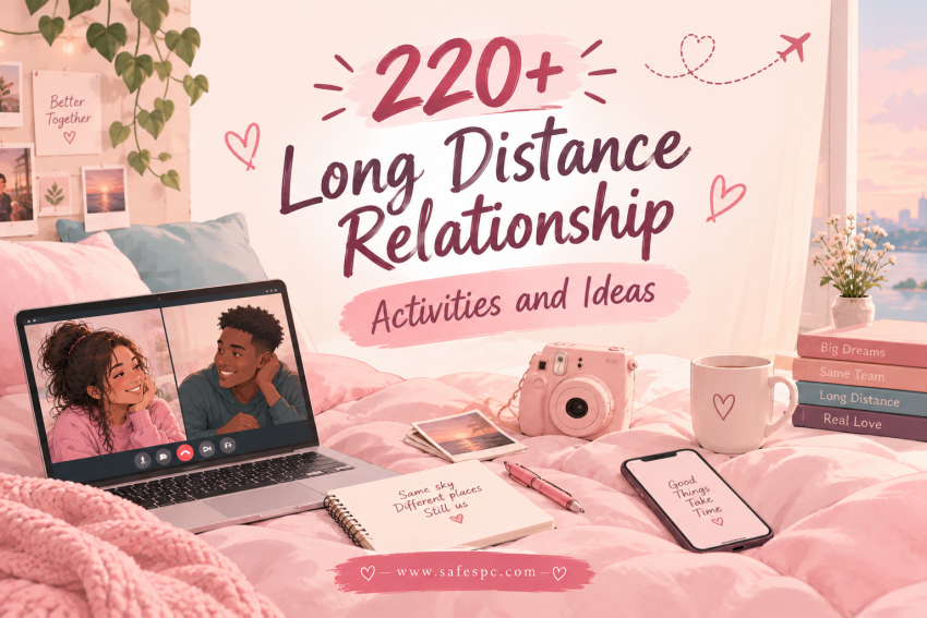 220+ Long Distance Relationship Activities and Ideas
