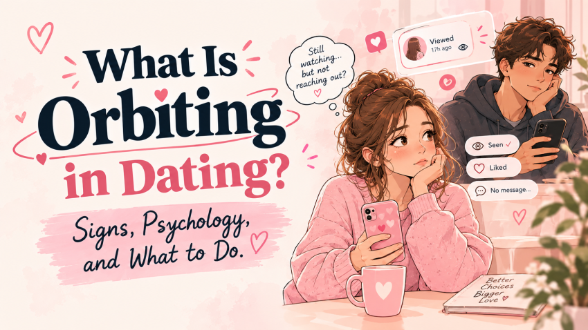 What is orbiting in dating